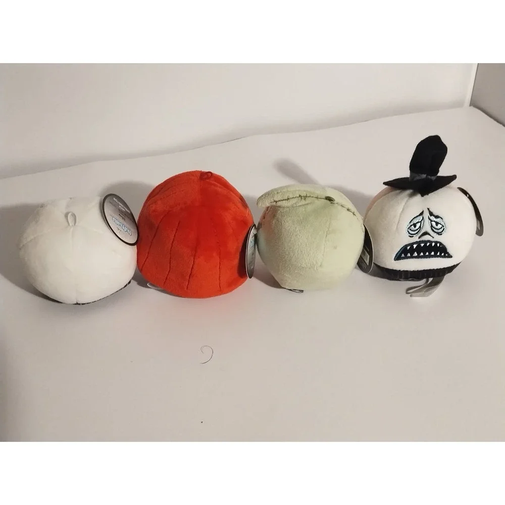 Lot of 4 Hallmark Mystery‎ Ornaments Nightmare Before Christmas Jack Sally Oogie